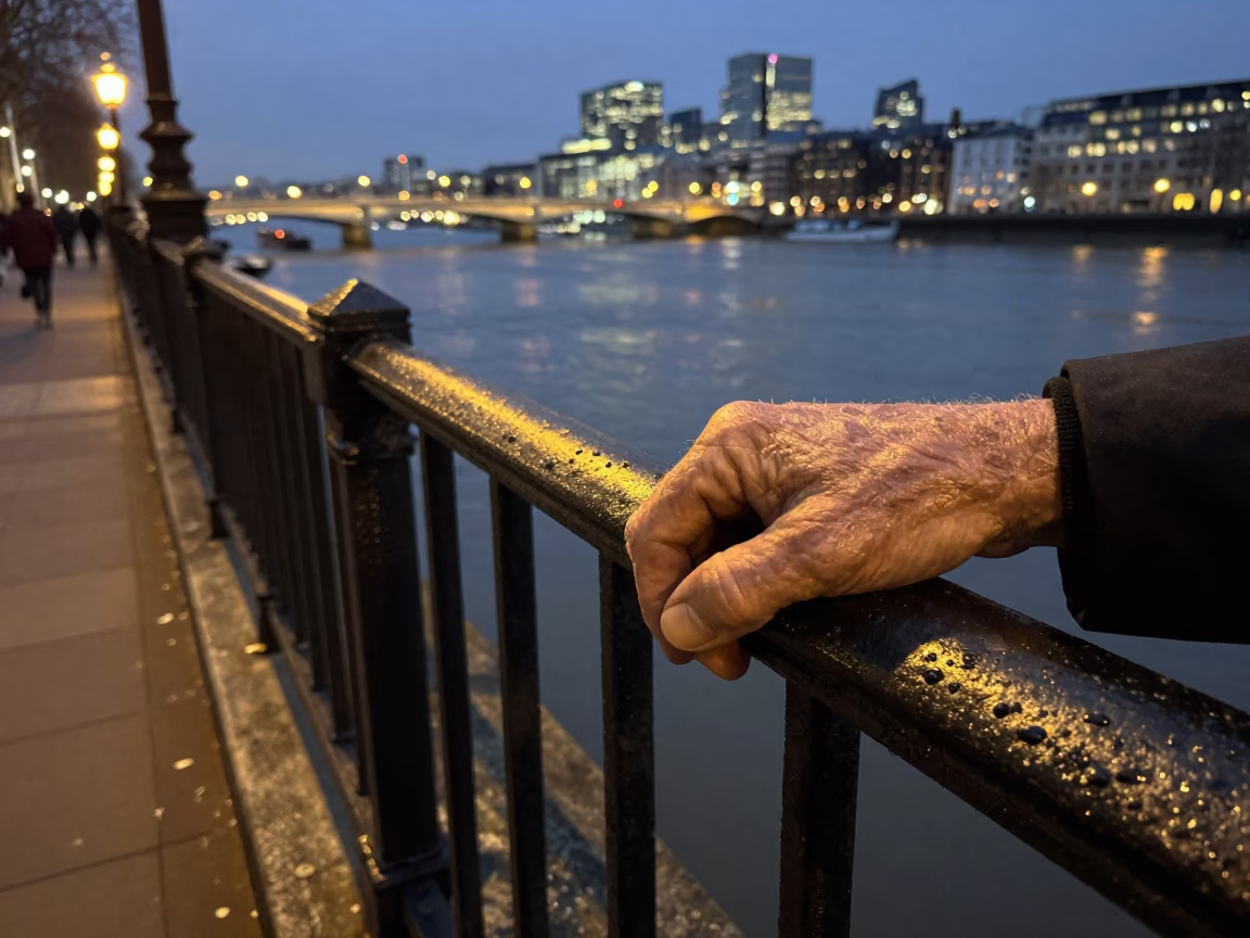 Weathered Hands in London in in London, United Kingdom