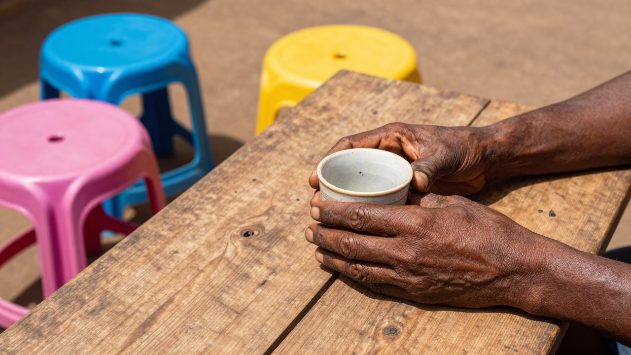 Weathered Hands in Nairobi in in Nairobi, Kenya