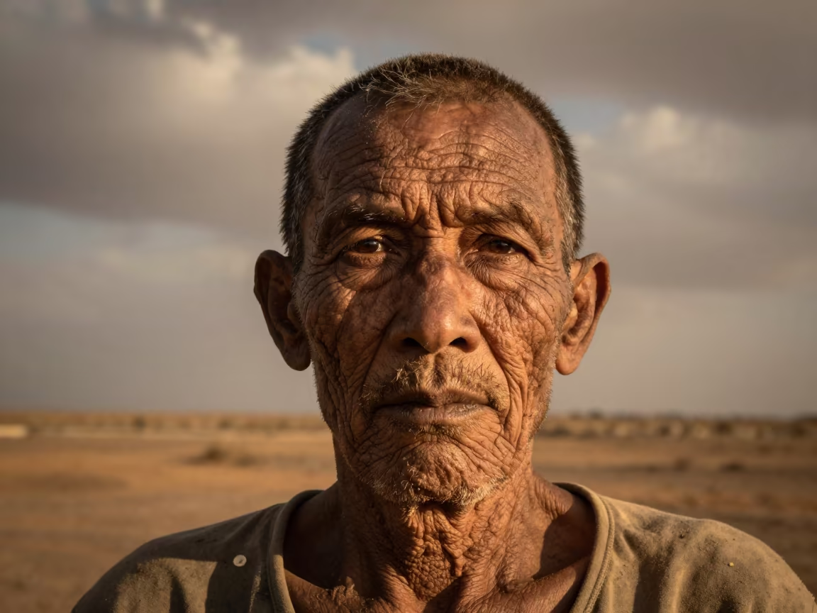 Weathered Peat Cutter Face Maputo Evening Light in in Maputo