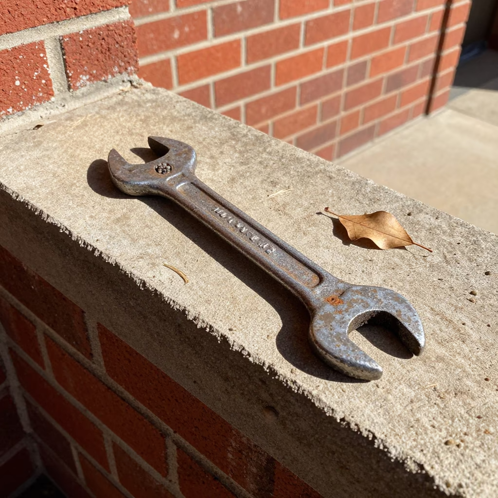 Weathered Wrench in Austin in in Austin, United States