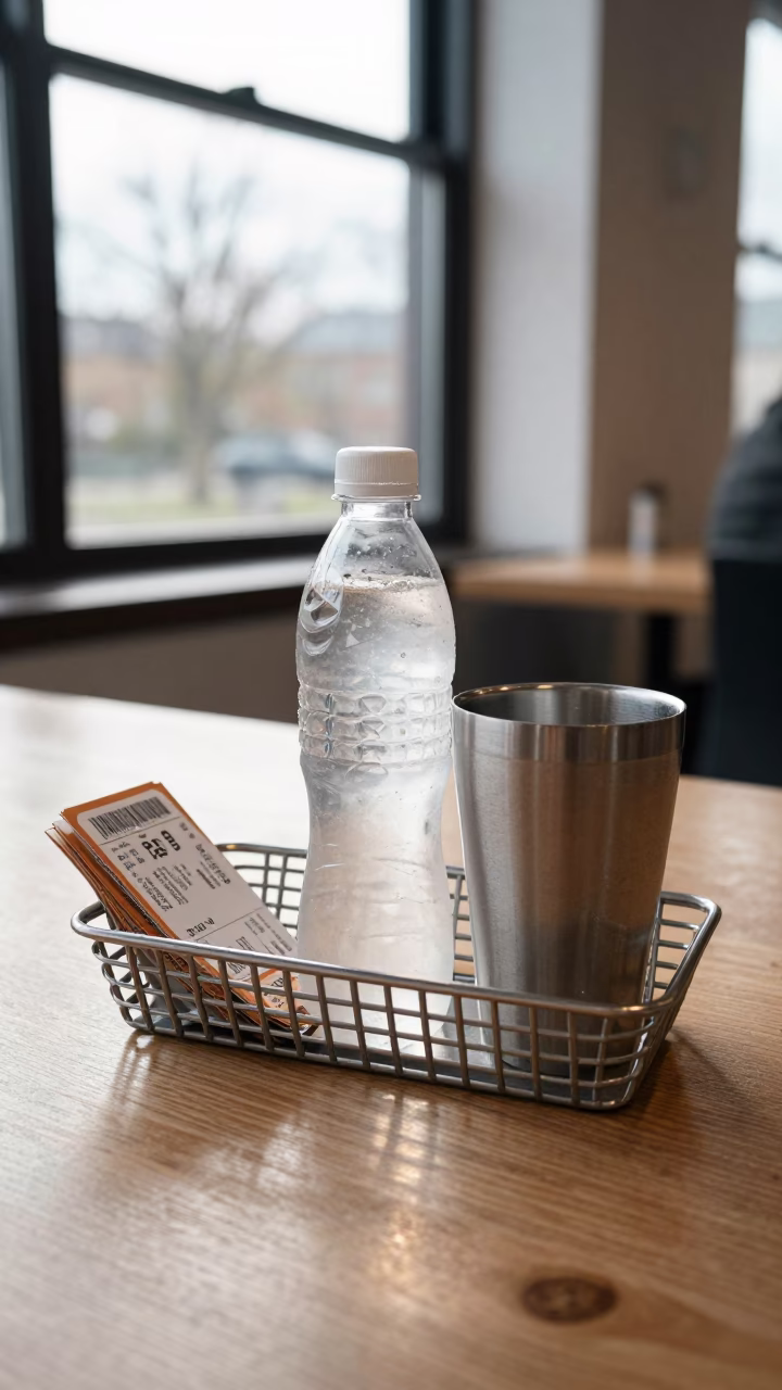 Wellness Basket in Bristol Coworking Space in inside a coworking floor in Bristol