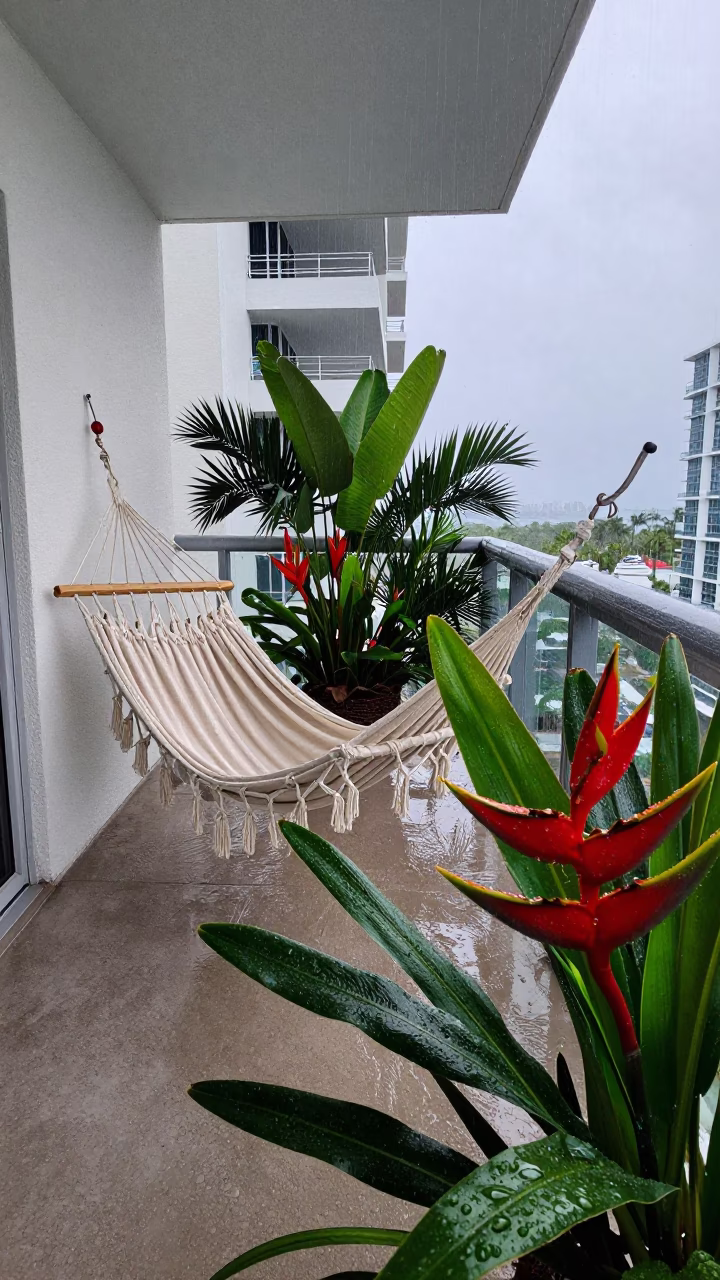Wet Balcony in Miami in in Miami, Florida, United States