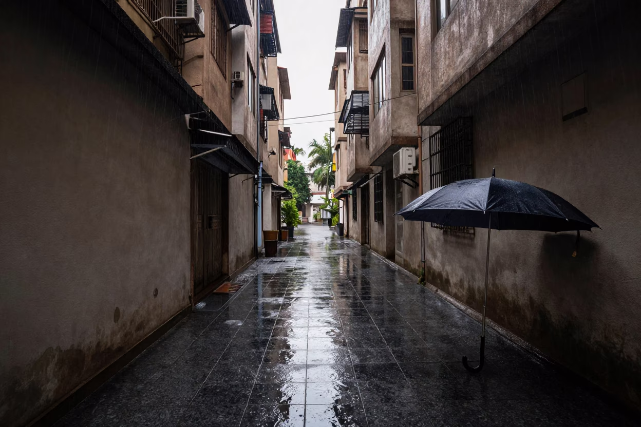 Wet Corridor in Chennai in in Chennai, India