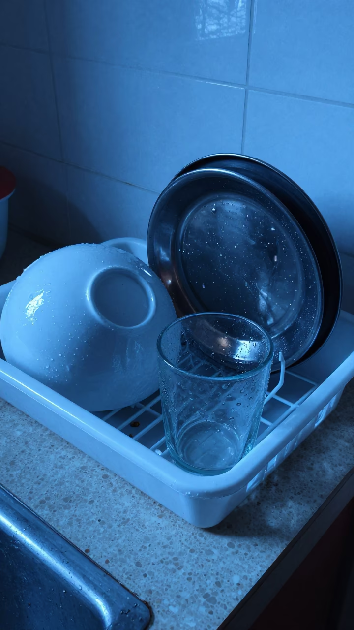 Wet Dishes in Surabaya in in Surabaya, Indonesia