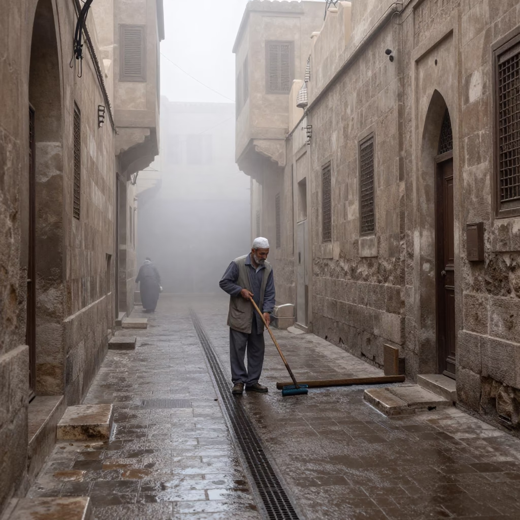 Wet Drain in Cairo in in Cairo, Egypt