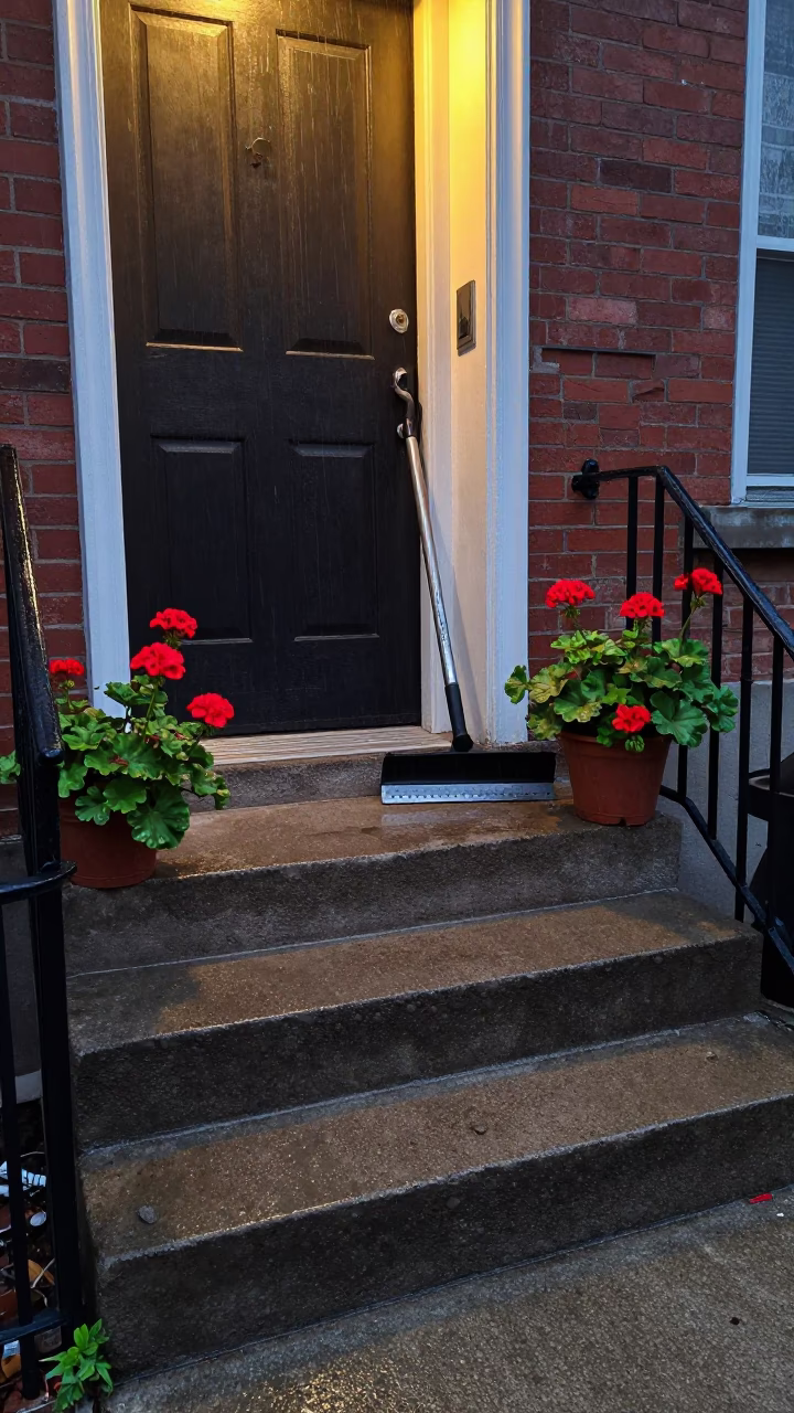 Wet Entrance in Toronto in in Toronto, Ontario, Canada