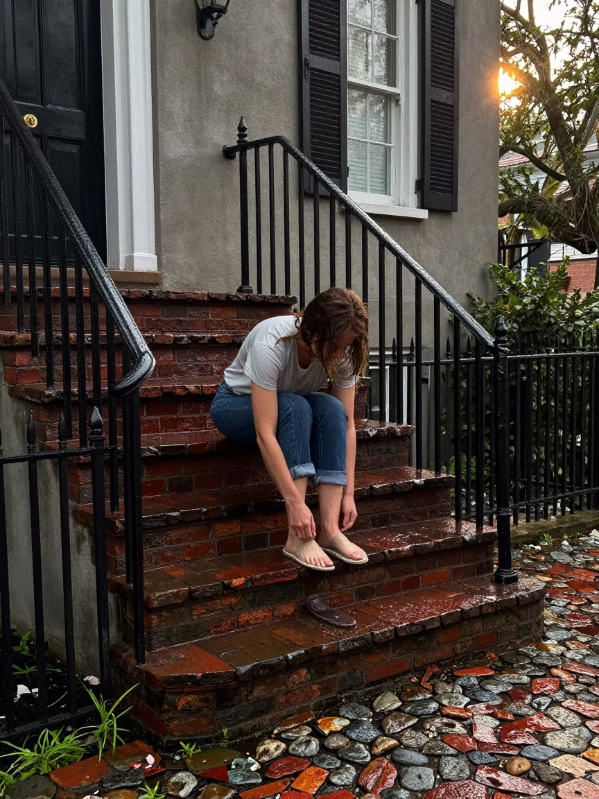 Wet Slippers in Charleston in in Charleston, South Carolina, United States