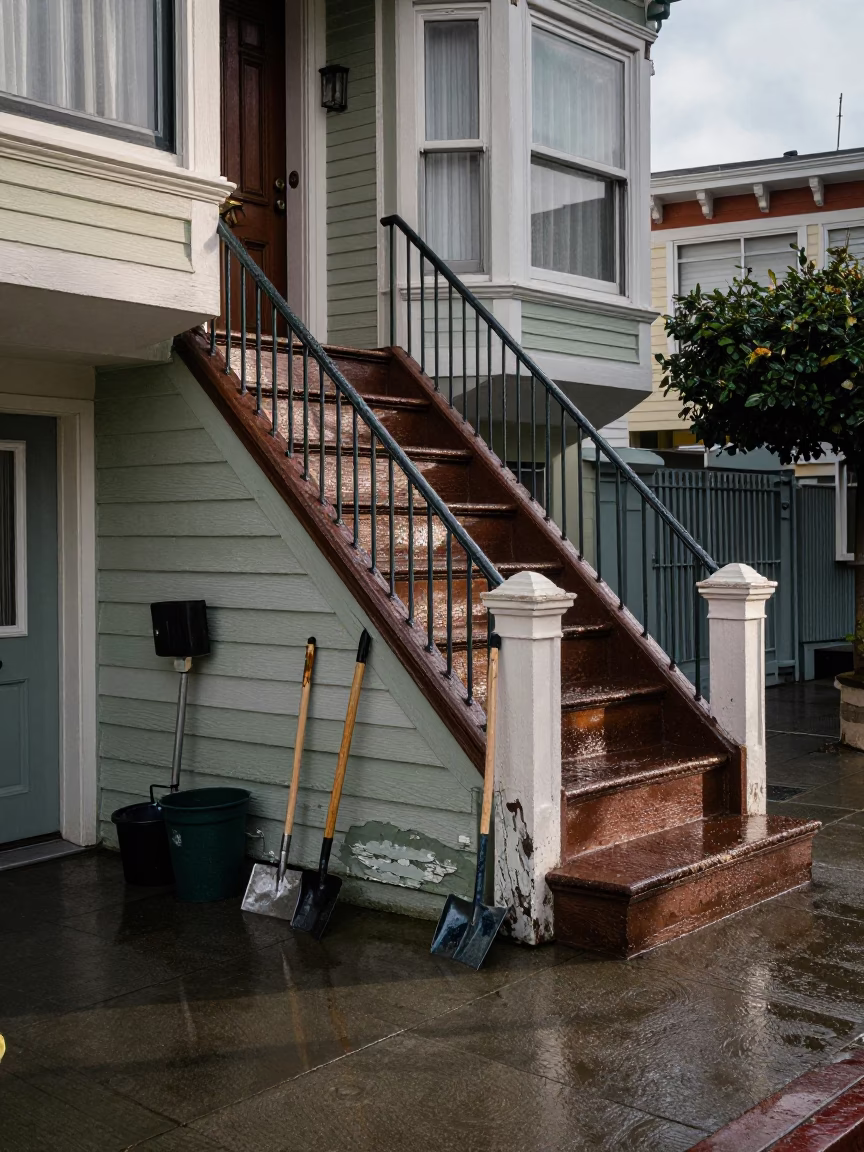 Wet Stoop in San Francisco in in San Francisco, California, United States