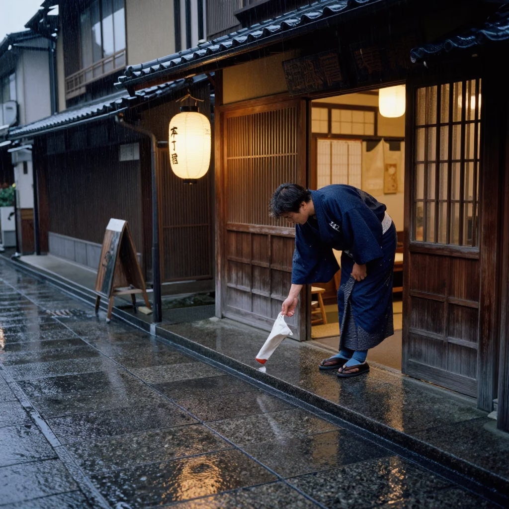 Wet Threshold in Kyoto in in Kyoto, Japan
