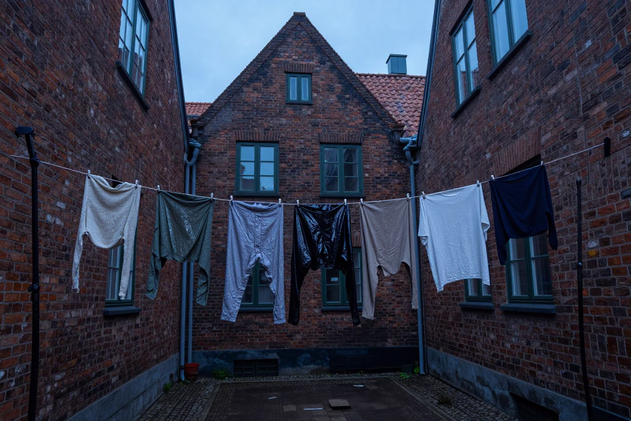 Wet Wool Garments in Copenhagen in in Copenhagen, Denmark