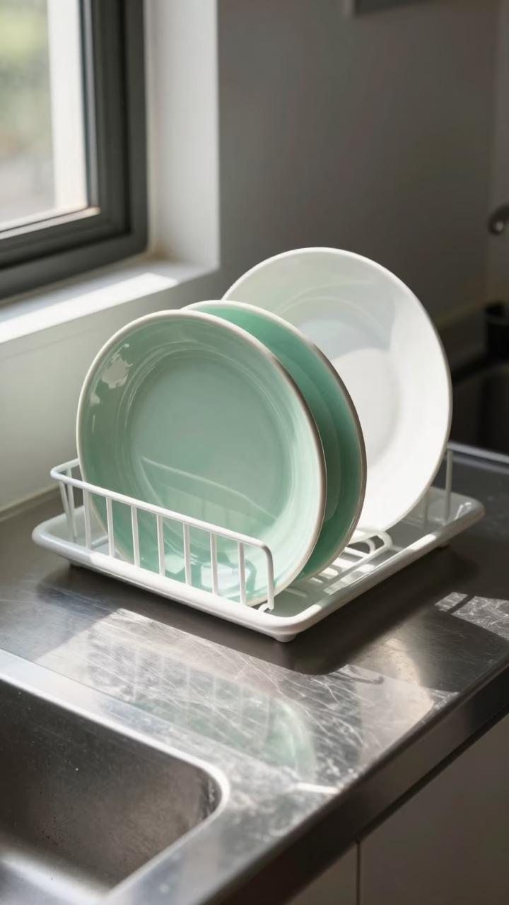 White Ceramic Dish Rack in Kuala Lumpur in in Kuala Lumpur, Malaysia