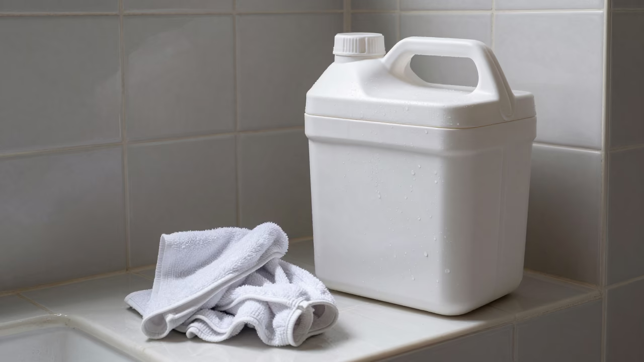 White Plastic Cooler Jug in Phuket in in Phuket, Thailand