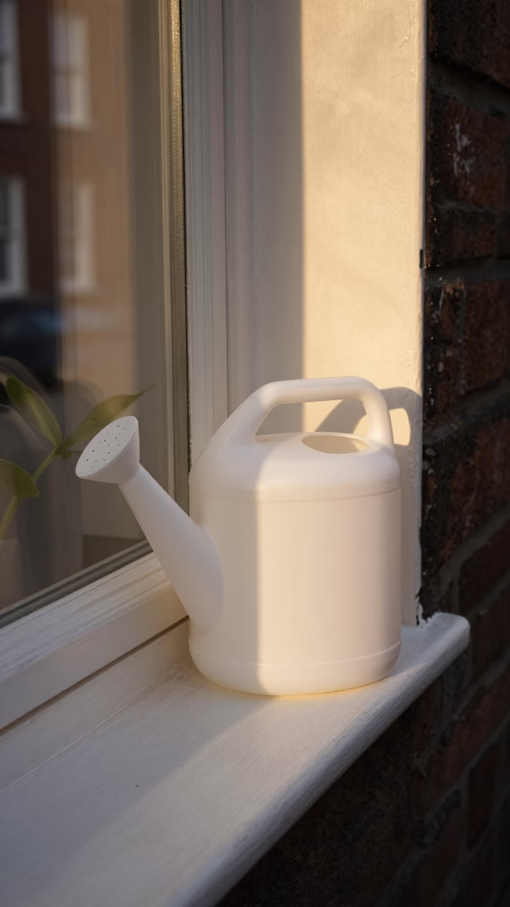 White Plastic Watering Jug in Dublin in in Dublin, Ireland