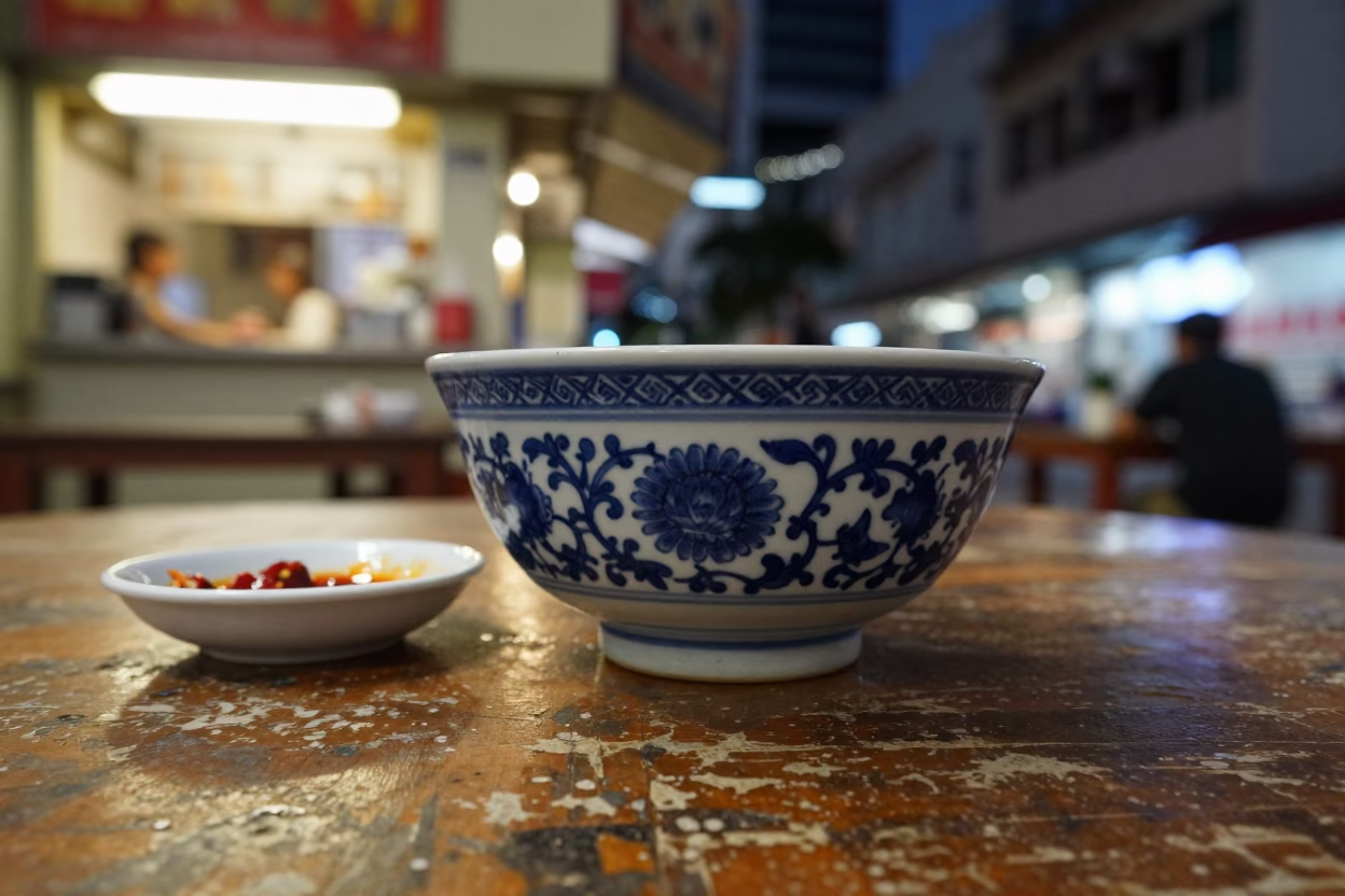 White Porcelain Bowl in Singapore in in Singapore