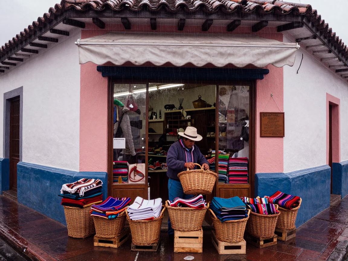 Wicker Hampers in Quito in in Quito, Ecuador