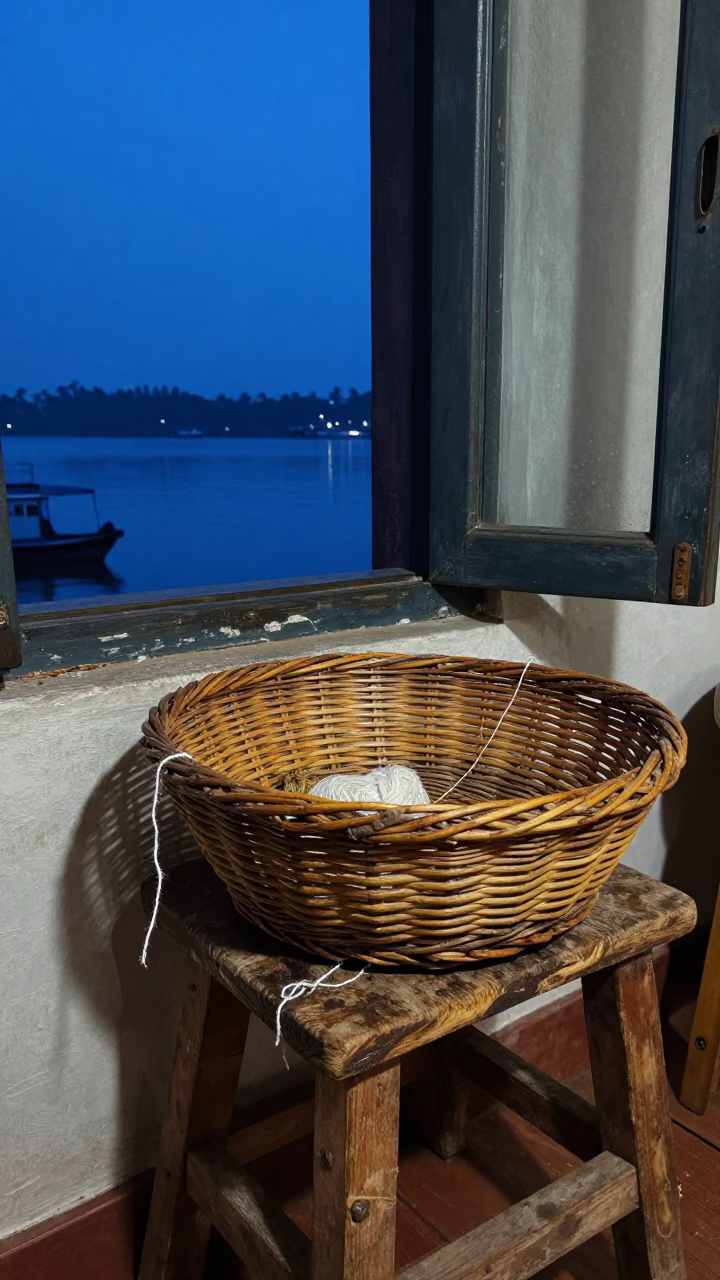Wicker Mending Basket in Kochi in in Kochi, India