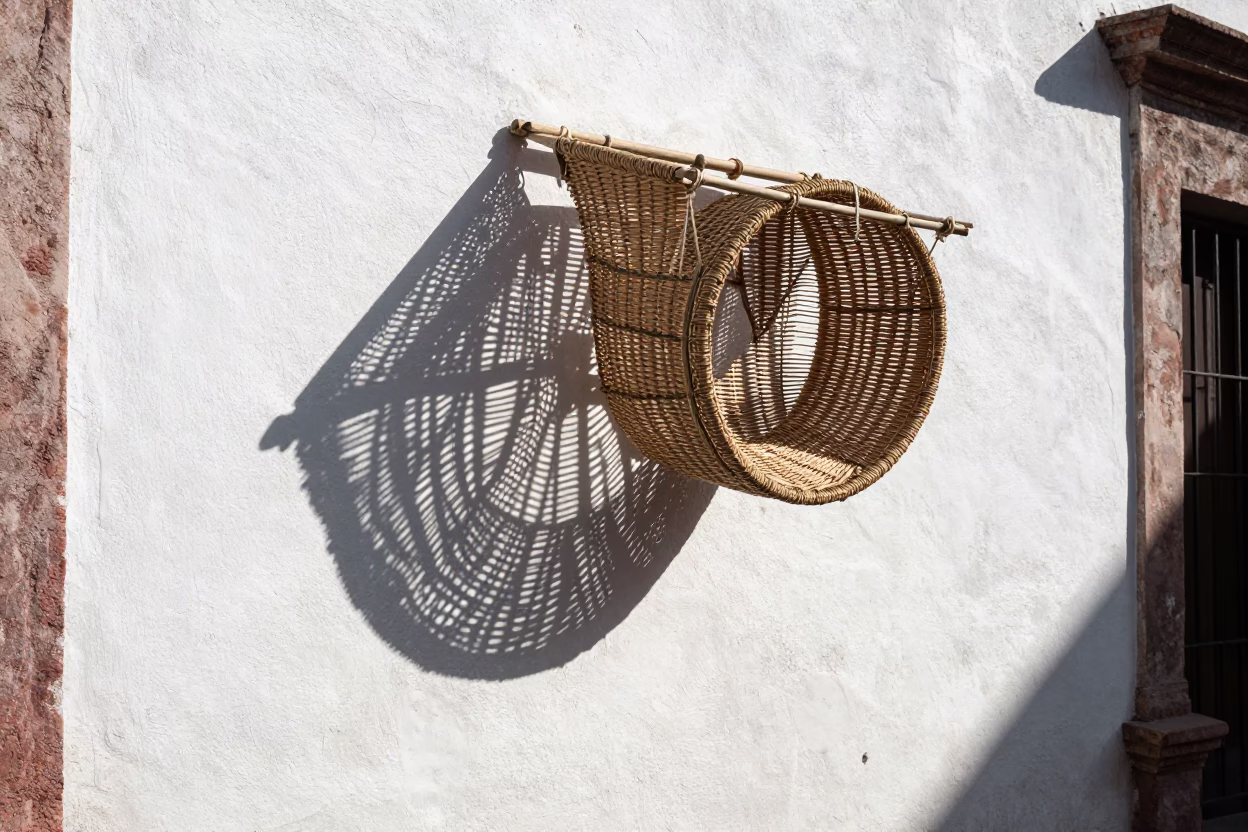 Wicker Shadow in Mexico City in in Mexico City, Mexico