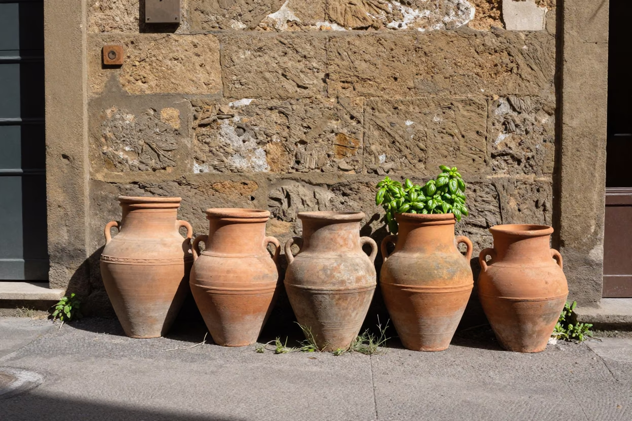 Wild Basil in Florence in in Florence, Italy