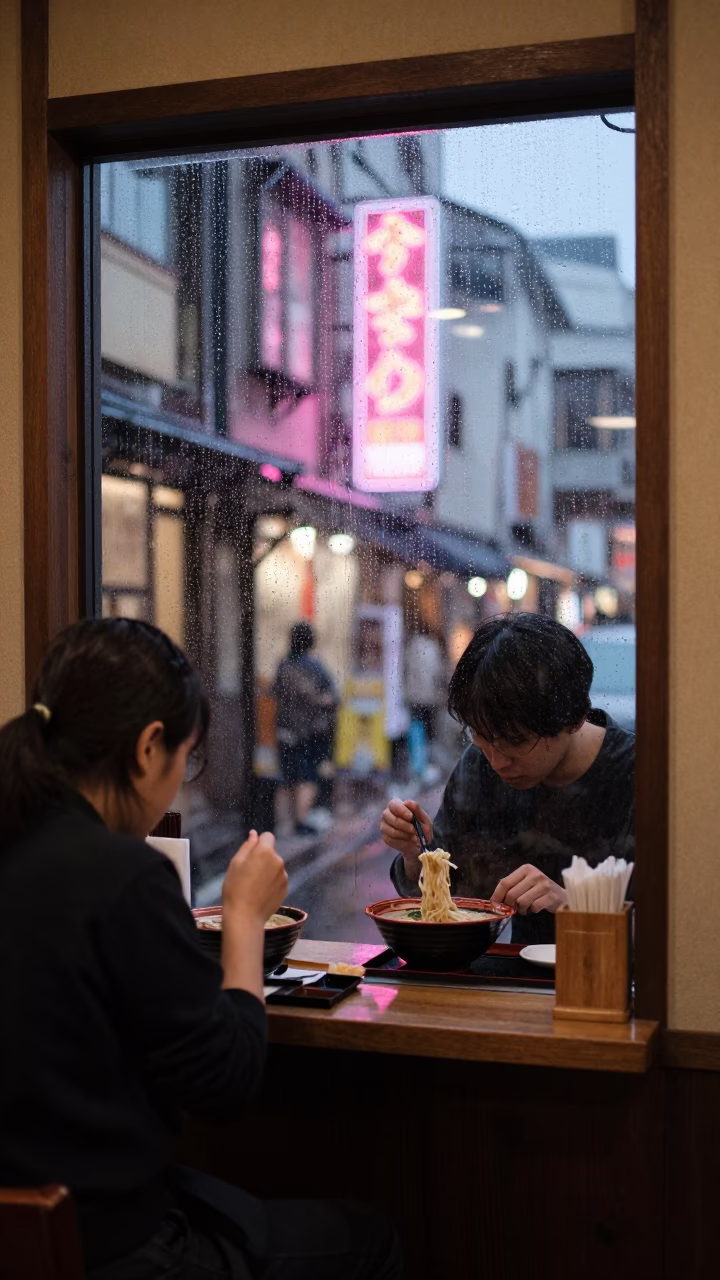 Window Activity in Fukuoka in in Fukuoka, Japan
