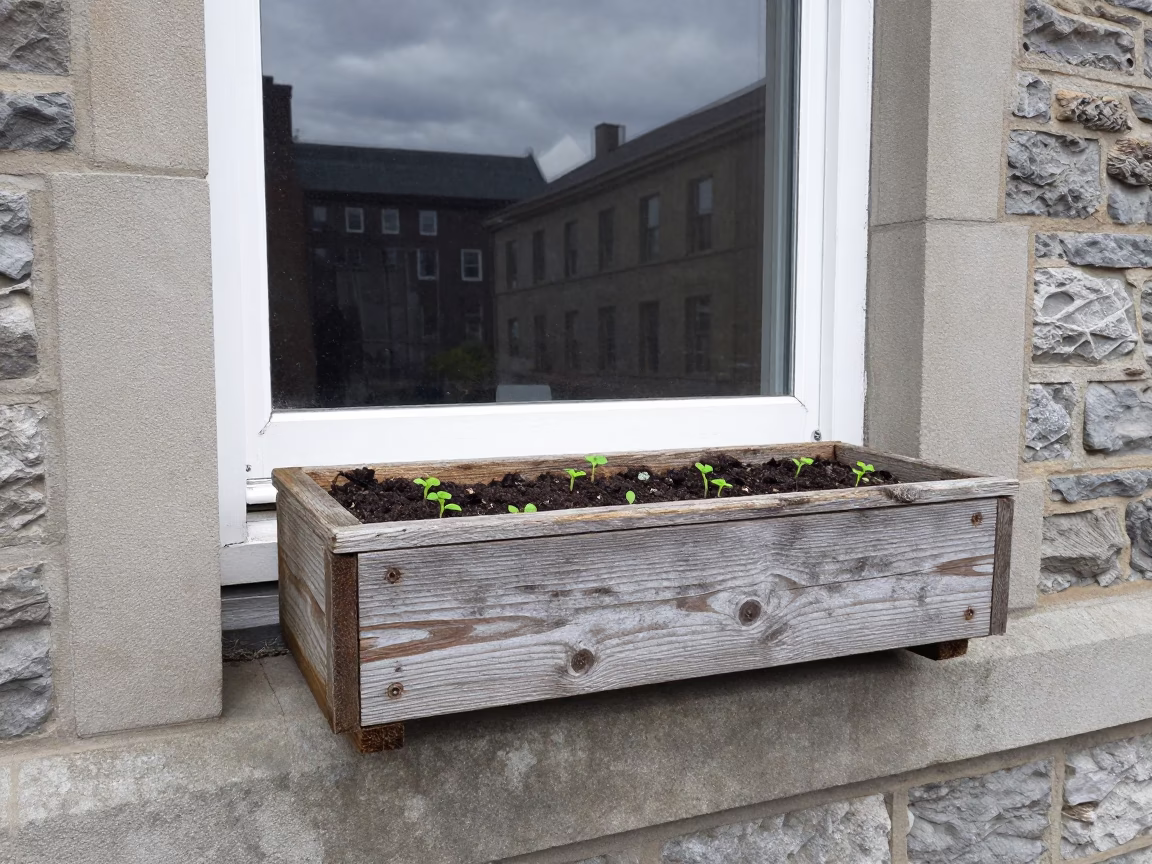Window Box in Halifax in in Halifax, Canada