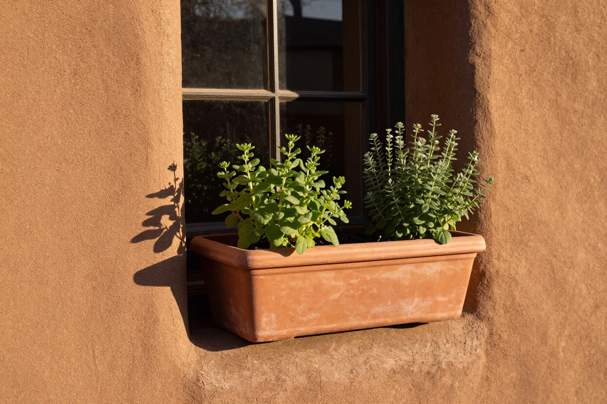 Window Box in Santa Fe in in Santa Fe, United States