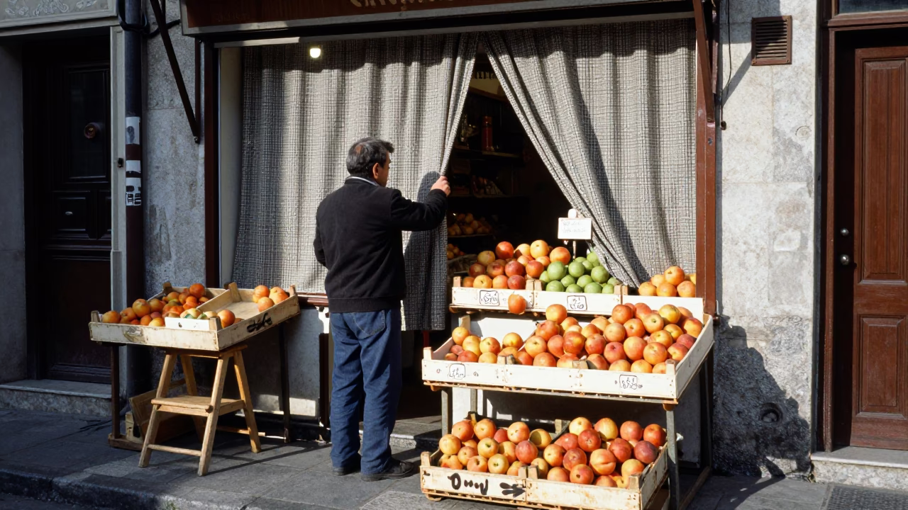 Window Curtain in Istanbul in in Istanbul, Turkey