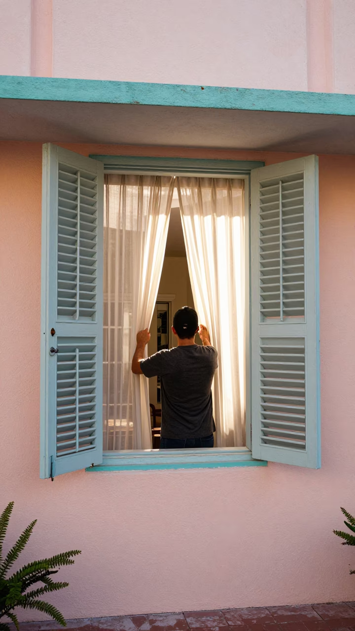 Window Curtain in Miami in in Miami, Florida, United States