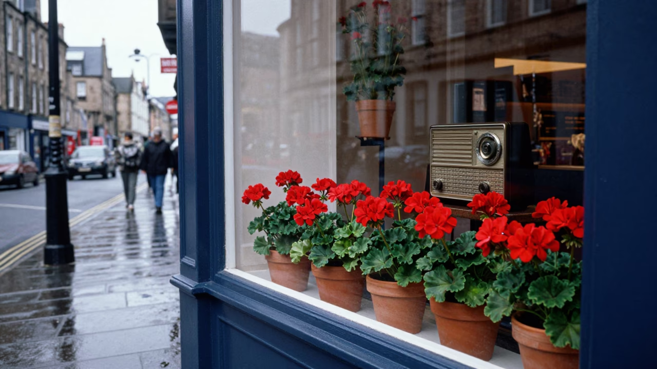 Window Display in Edinburgh in in Edinburgh, United Kingdom