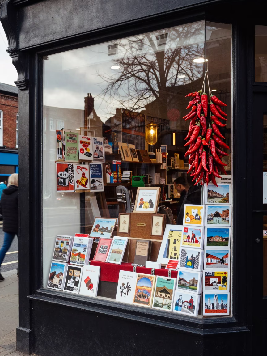 Window Display in Liverpool in in Liverpool, United Kingdom