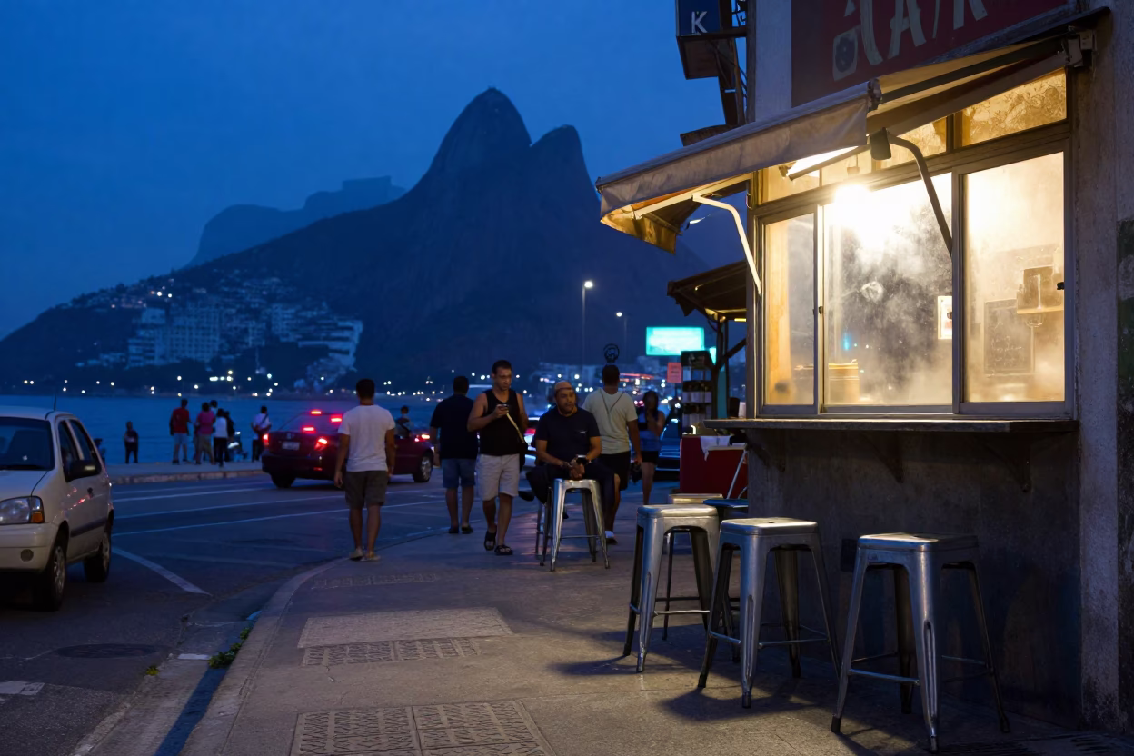 Window Glass in Rio De Janeiro in in Rio de Janeiro, Brazil