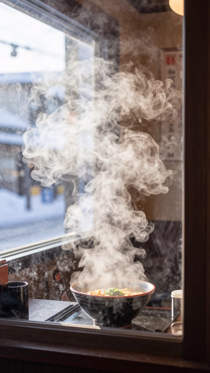 Window Interior in Sapporo in in Sapporo, Japan