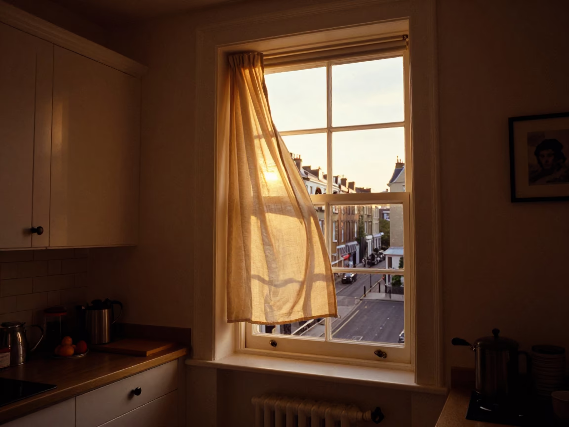Window Scene in London in in London, United Kingdom