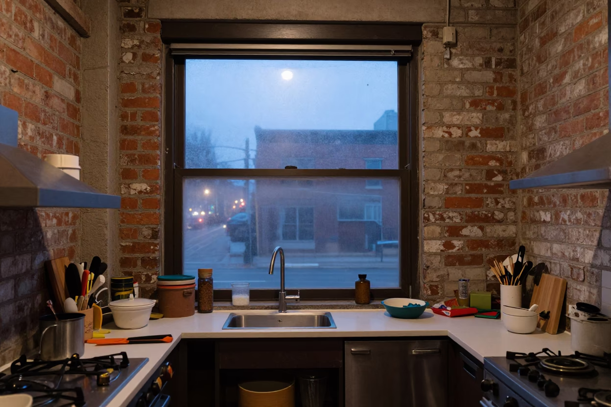 Window View in Toronto in in Toronto, Ontario, Canada