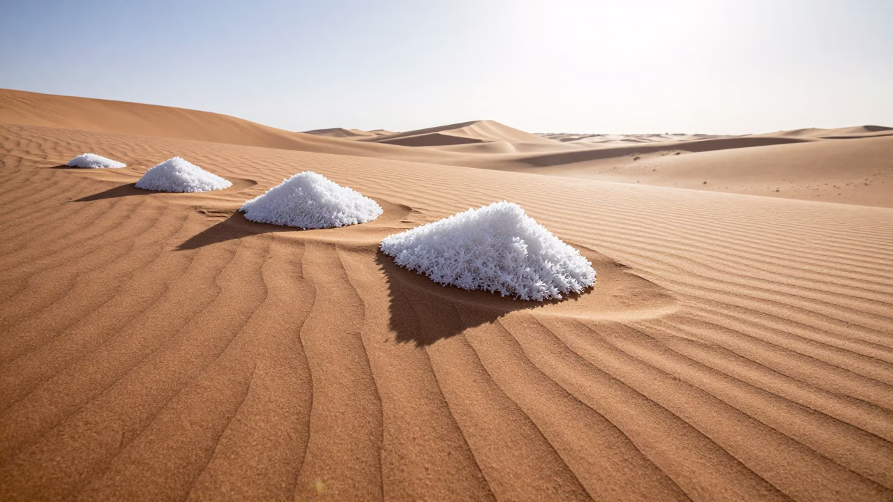 Windswept Sand Ripples Noon Gansu in in Gansu