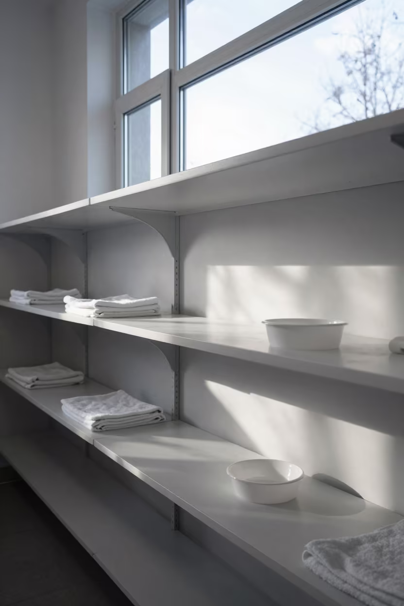 Winter Adoption Room Reptile Shelf Bright Light in inside an adoption room in Astana