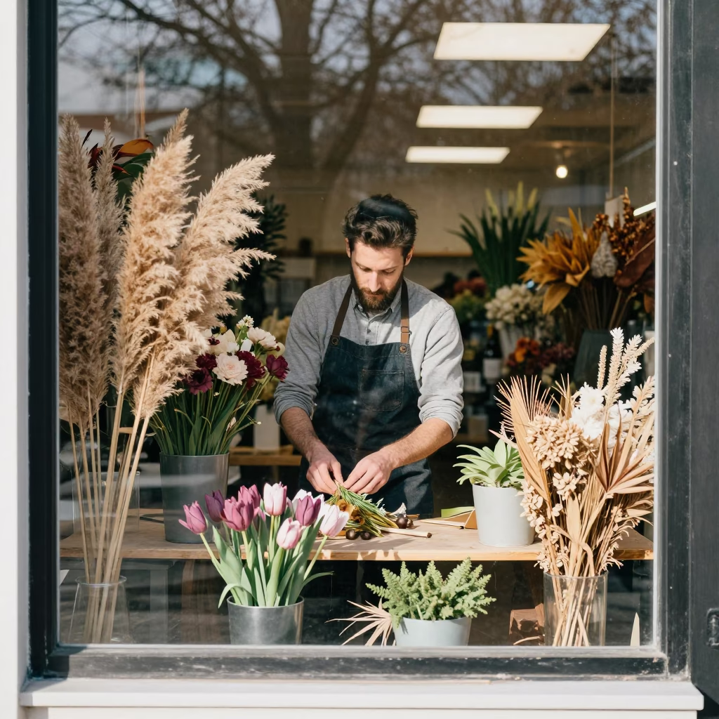 Winter Flowers in Nashville in in Nashville, Tennessee, United States