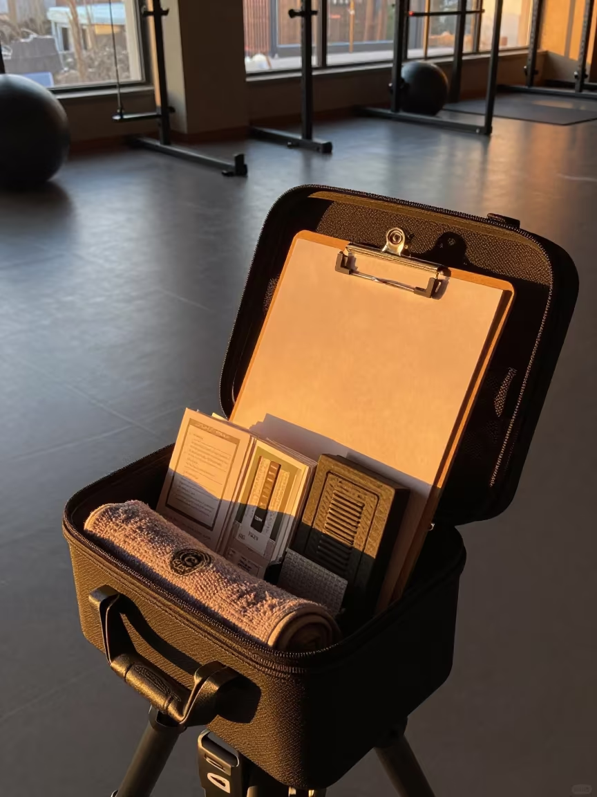Winter Yoga Timing Gate at Lijiang Sunset in inside a yoga studio before the session begins in Lijiang