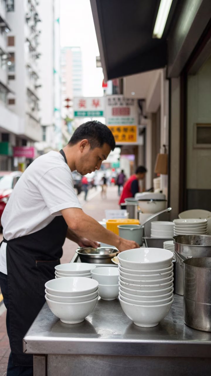 Wiping Counter in Hong Kong in in Hong Kong, Hong Kong