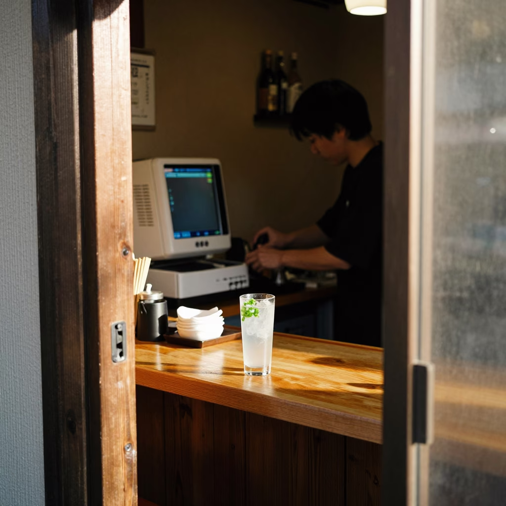 Wiping Counter in Sapporo in in Sapporo, Japan