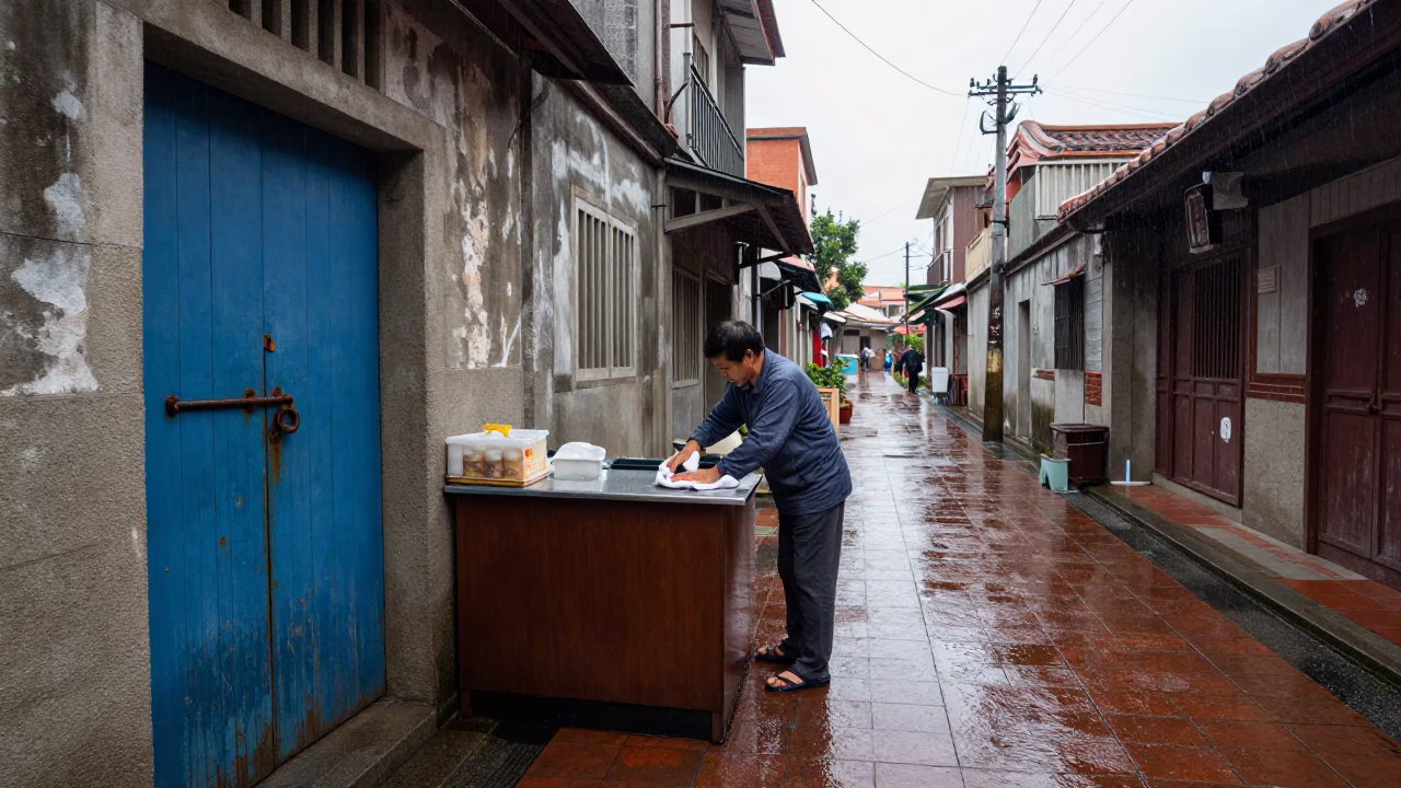 Wiping Counter in Tainan in in Tainan, Taiwan