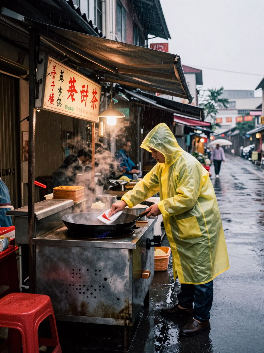 Wok Station in Tainan in in Tainan, Taiwan