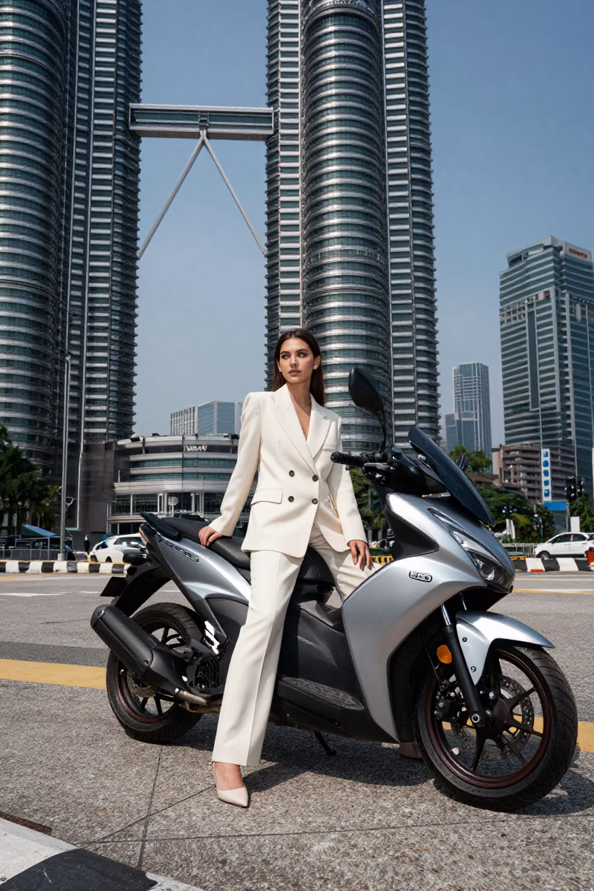 Woman in Kuala Lumpur in in Kuala Lumpur, Malaysia