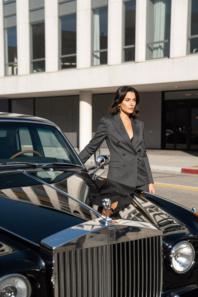 Woman in Los Angeles in in Los Angeles, California, United States