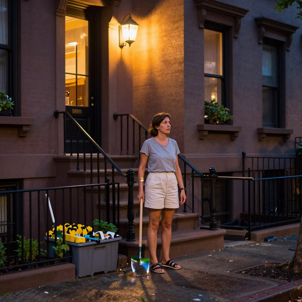 Woman in New York in in New York, New York, United States
