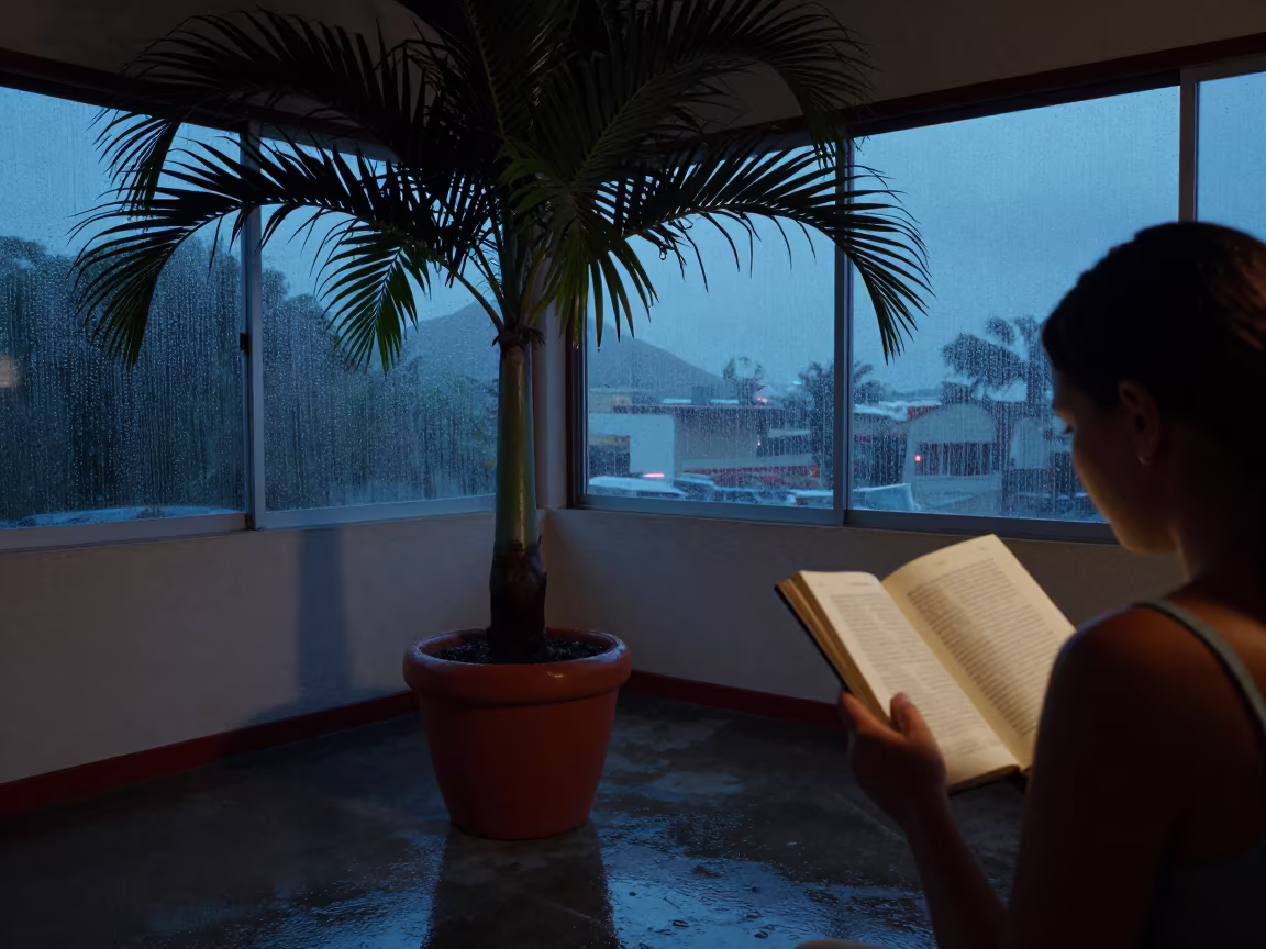Woman Reading Under Tree in Cabo Workshop in in a workshop in Cabo San Lucas