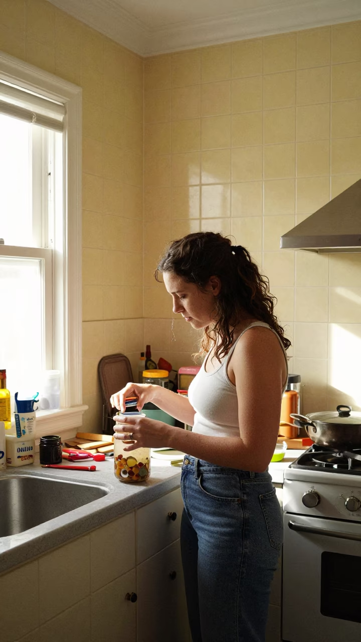 Woman Struggling in Sydney in in Sydney, New South Wales, Australia