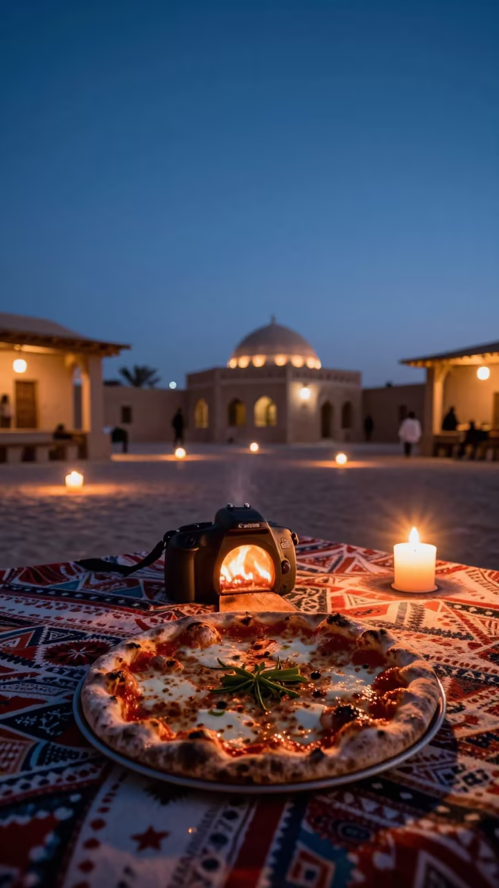 Wood Fired Pizza on Picnic Blanket Omdurman in on a picnic blanket in Omdurman