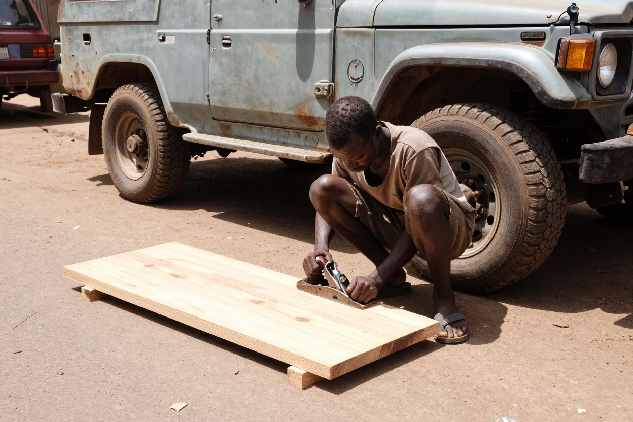 Wood Panel in Nairobi in in Nairobi, Kenya