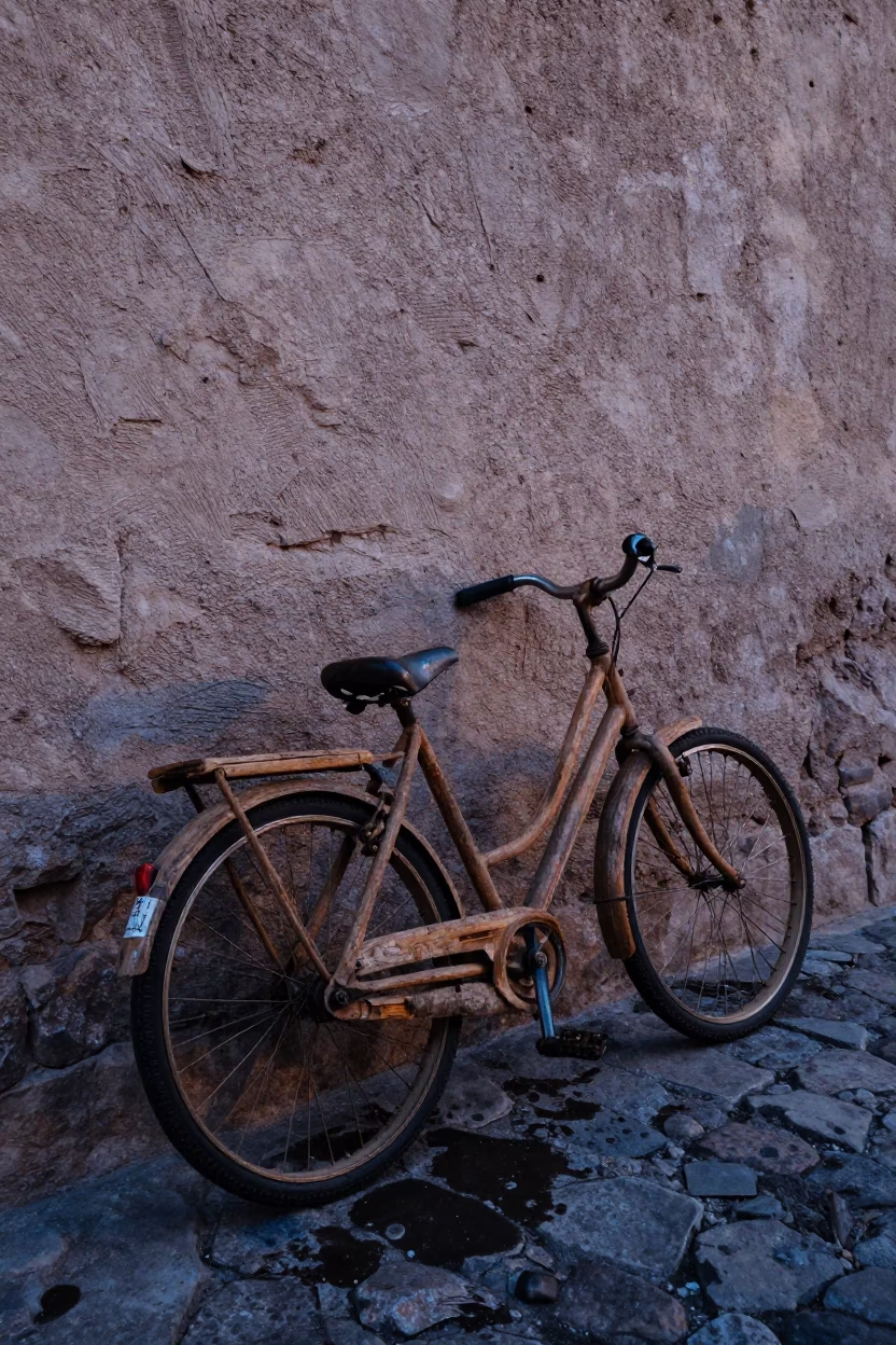 Wooden Bicycle in La Paz in in La Paz, Bolivia
