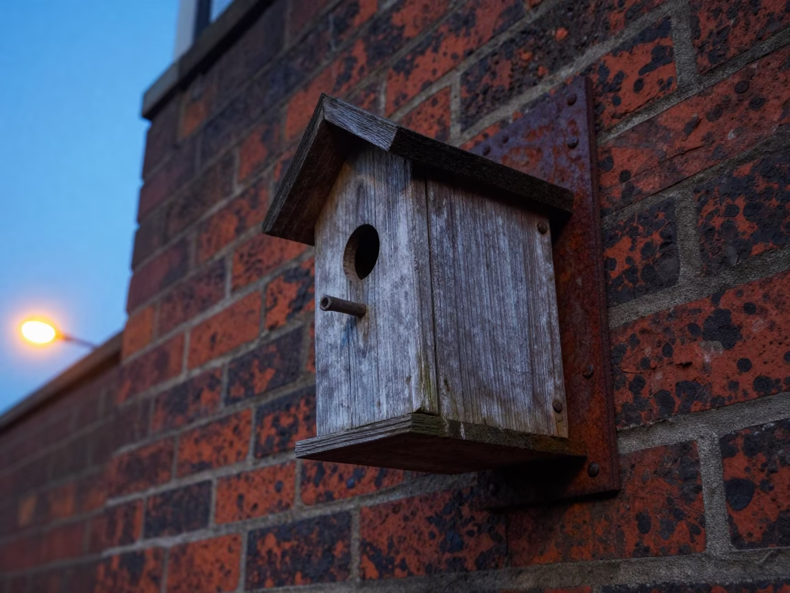 Wooden Birdhouse in London in in London, United Kingdom